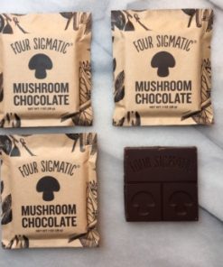 Mushroom chocolate bar