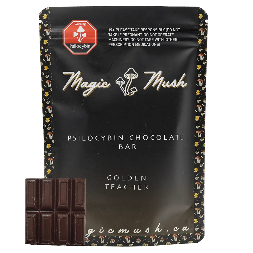 golden teacher chocolate bar
